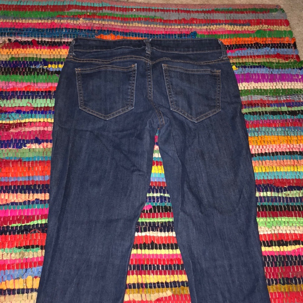 Old Navy Diva Dark blue denim skinny jeans size 2